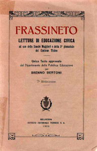 Brenno Bertoni - Il Frassineto COPERTINA